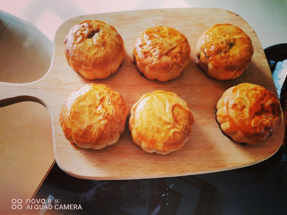 自制高颜值豆沙月饼，好吃到没朋友