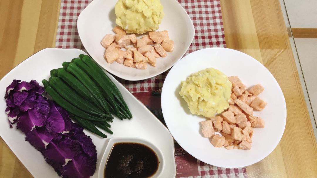 减脂餐——土豆泥鸡蛋沙拉