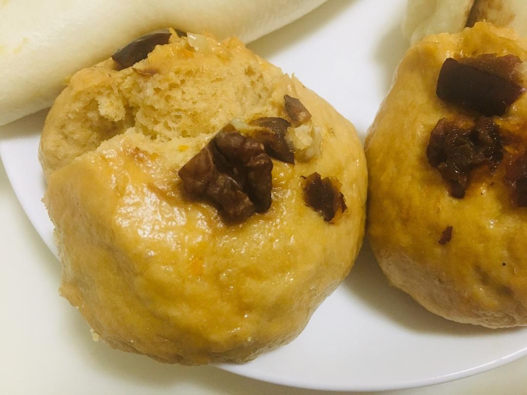 红糖红枣开花馒头（一次性发酵）