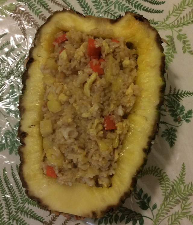 虾仁菠萝炒饭