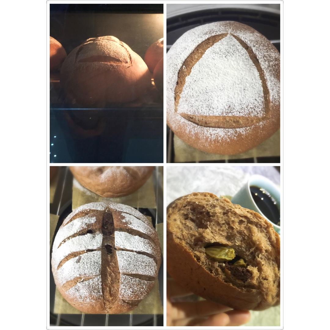 巧克力蔓越莓软欧 Rano Bread