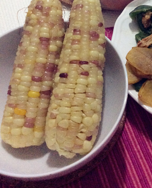 微波炉煮玉米