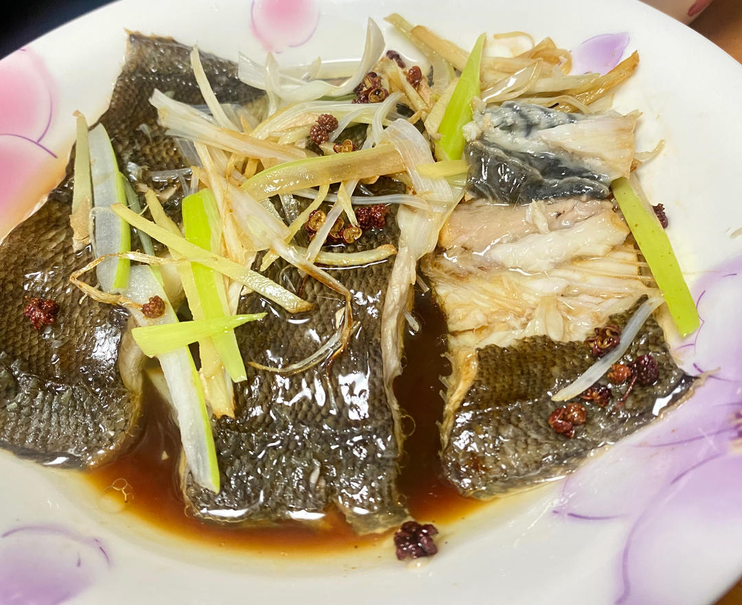 清蒸鳎目鱼