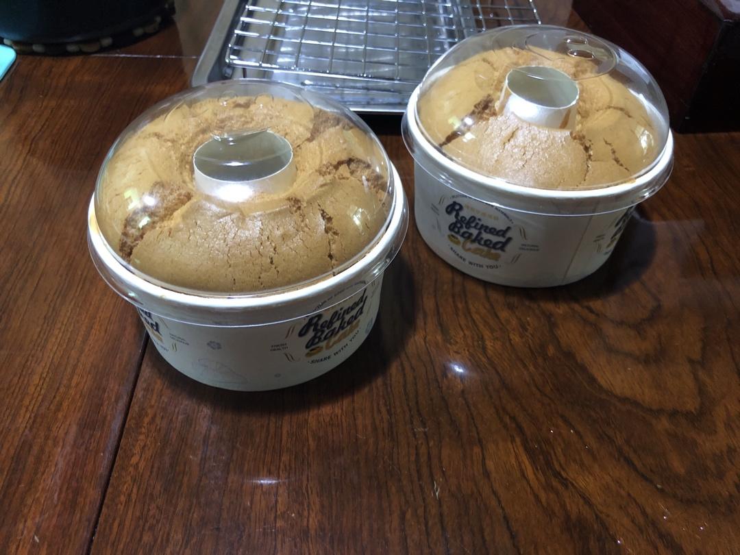 8寸圆模烫面酸奶戚风