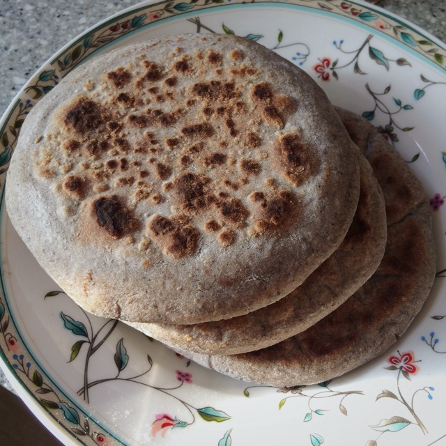 黑麦豆渣红糖馅饼