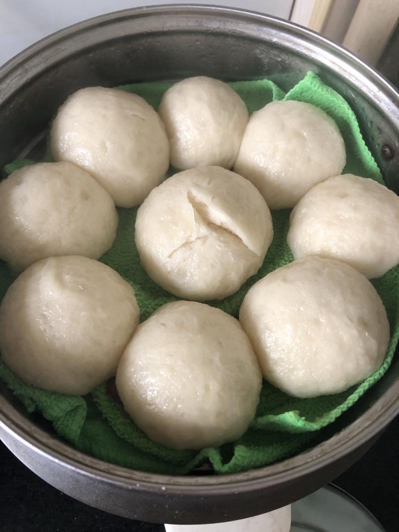 爱美食的小蜜蜂66做的香甜馒头大白馒头超简单新手必学低筋面粉版