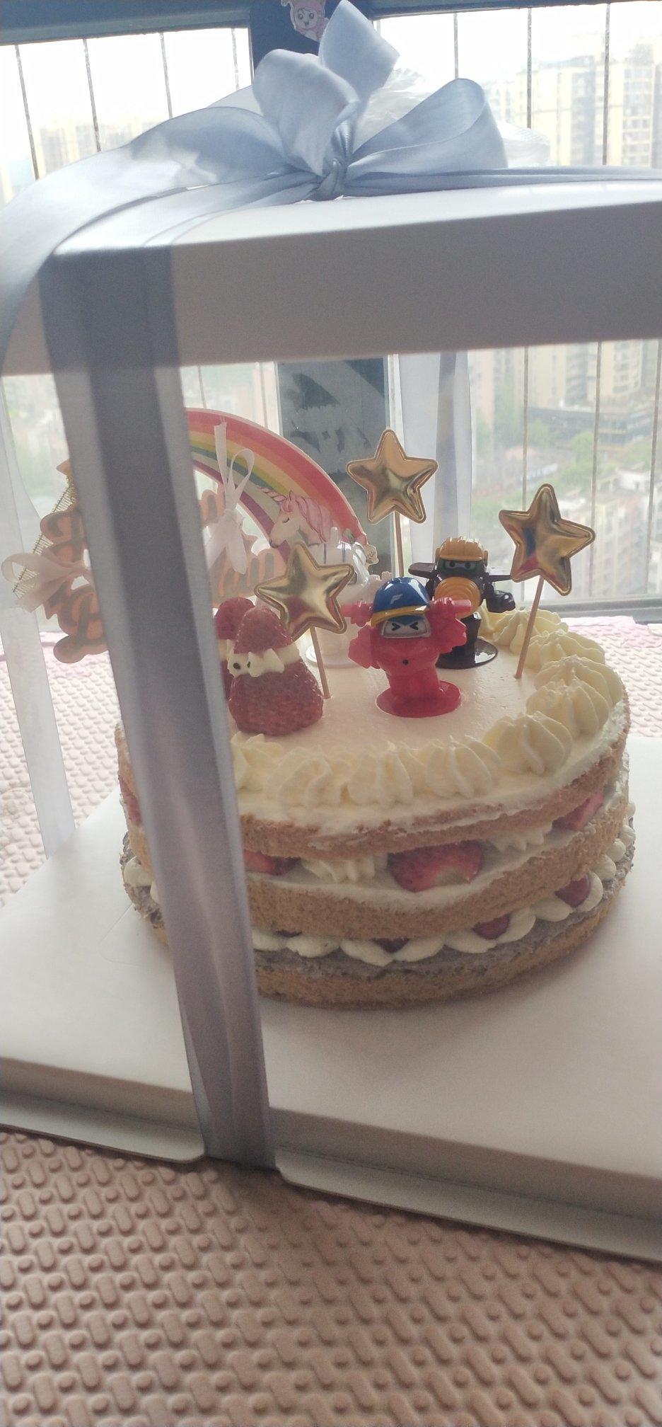 颜值爆表的「水果裸蛋糕」装饰