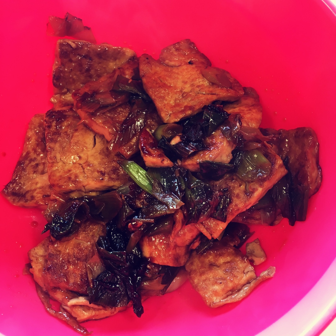 大葱烧豆腐