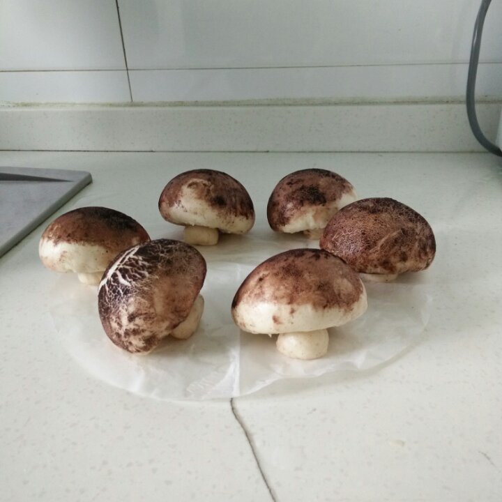 蘑菇包（奶黄馅）