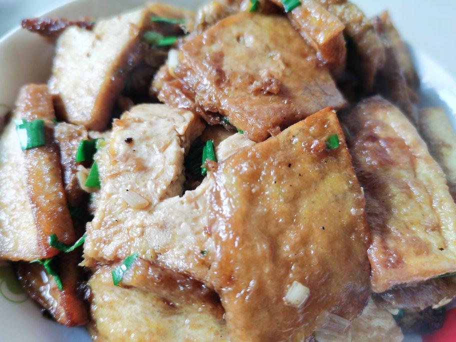 无敌好吃的香煎豆腐