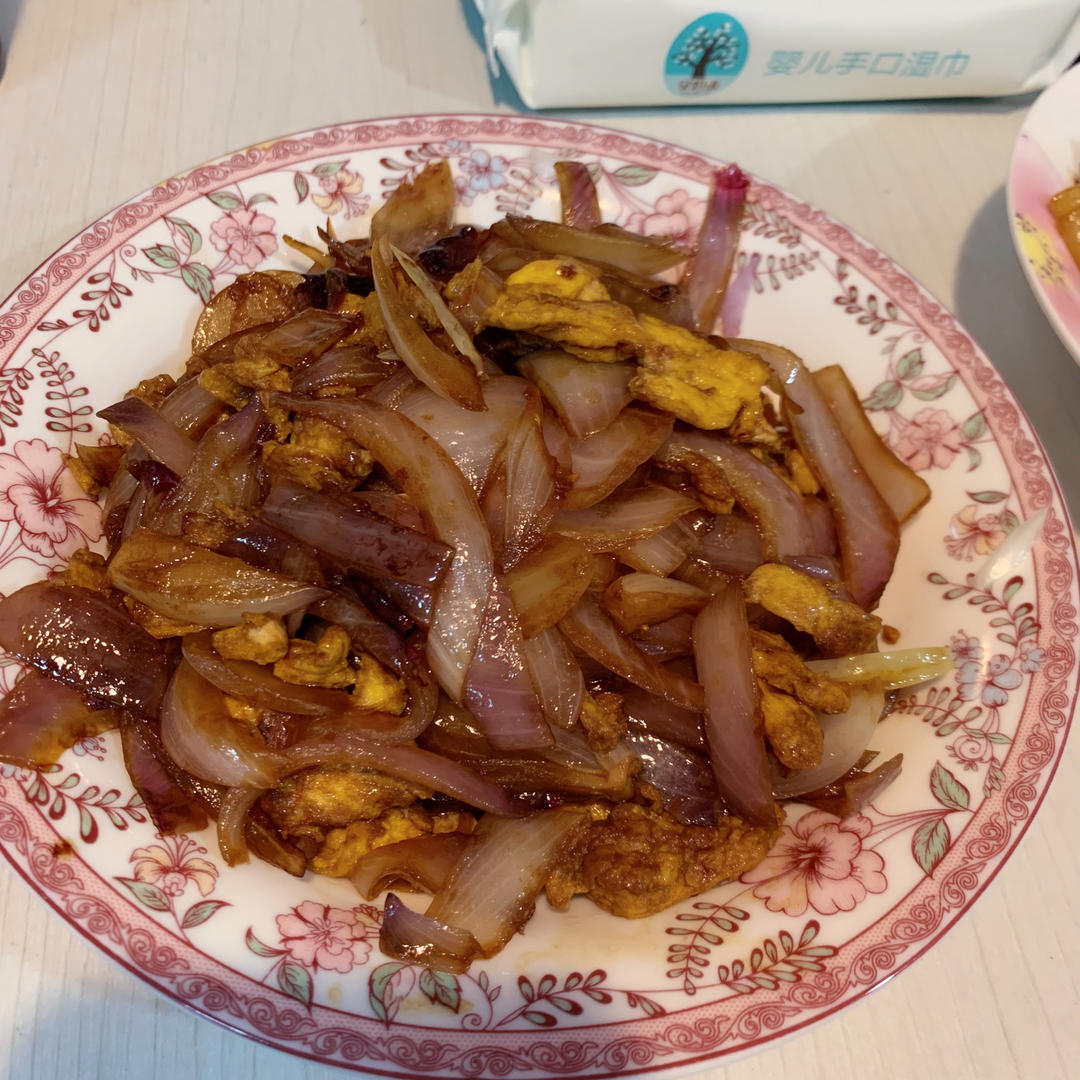 下饭菜 洋葱柿子椒炒蛋