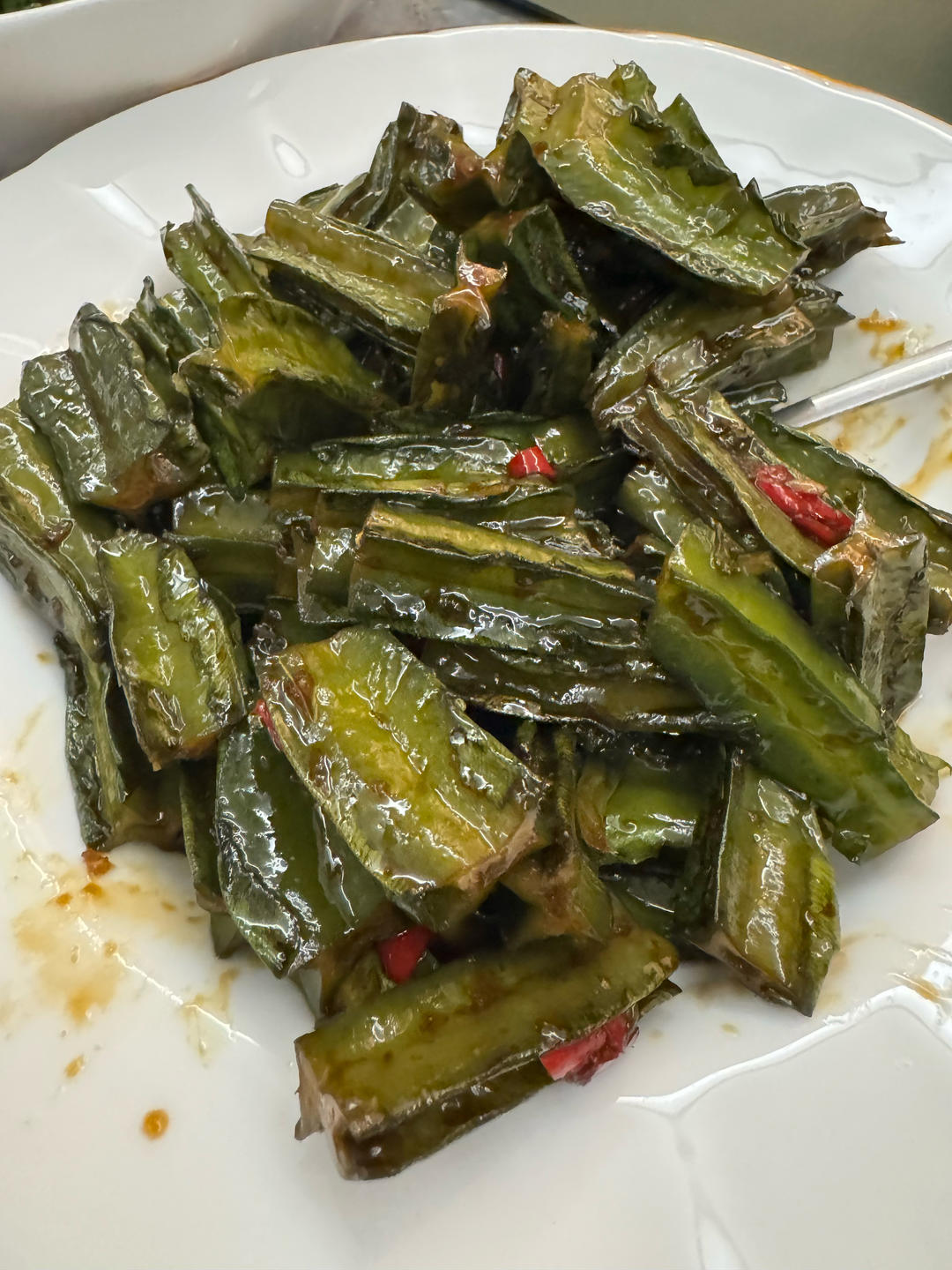 蒜蓉小米椒炒四角豆