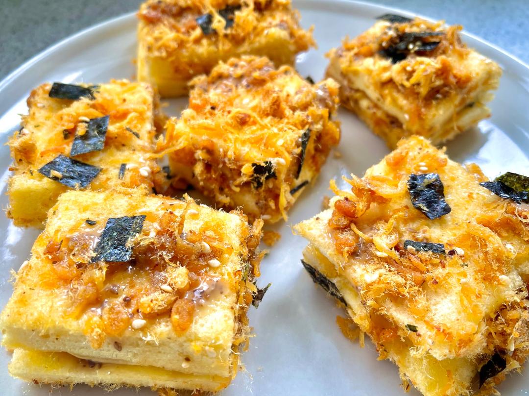 简单肉松小方的做法