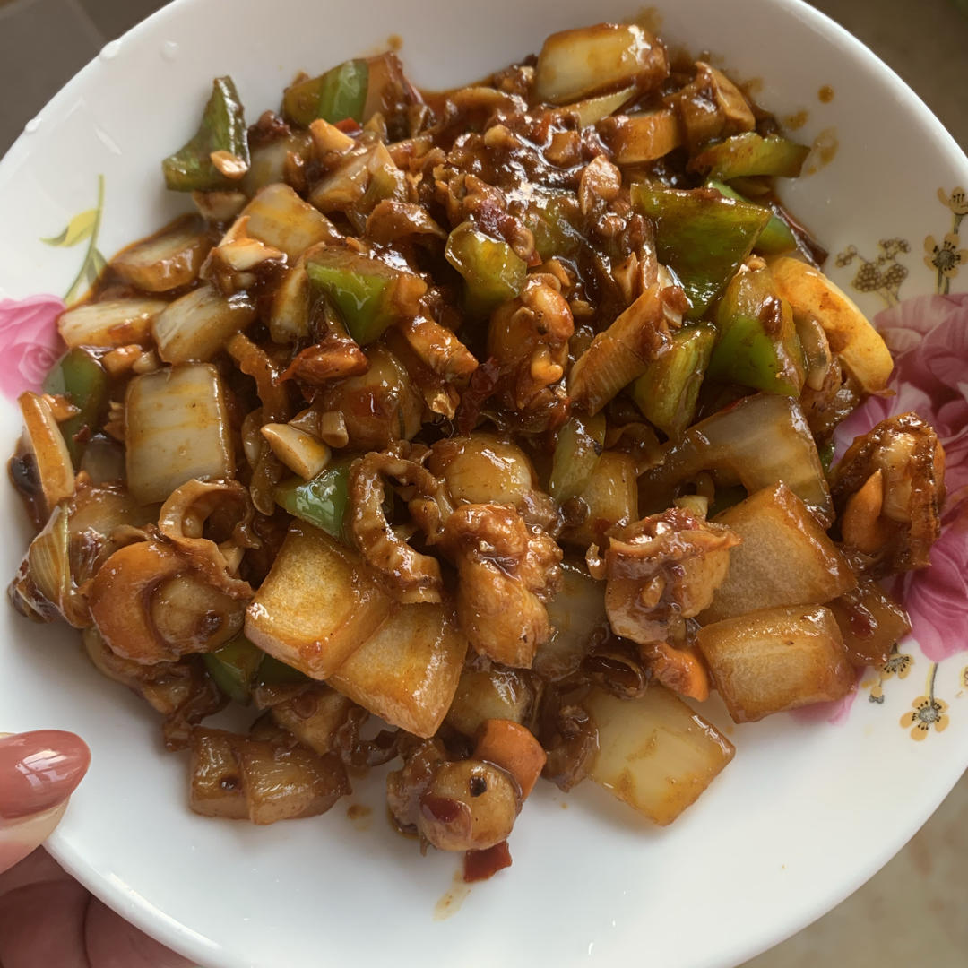 家常小炒扇贝肉