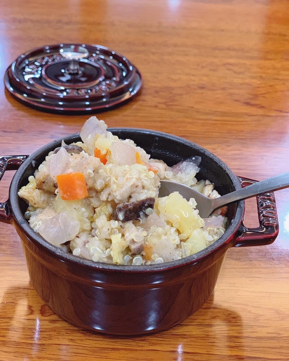 减脂能量红薯烤肉丁【北鼎烤箱食谱】