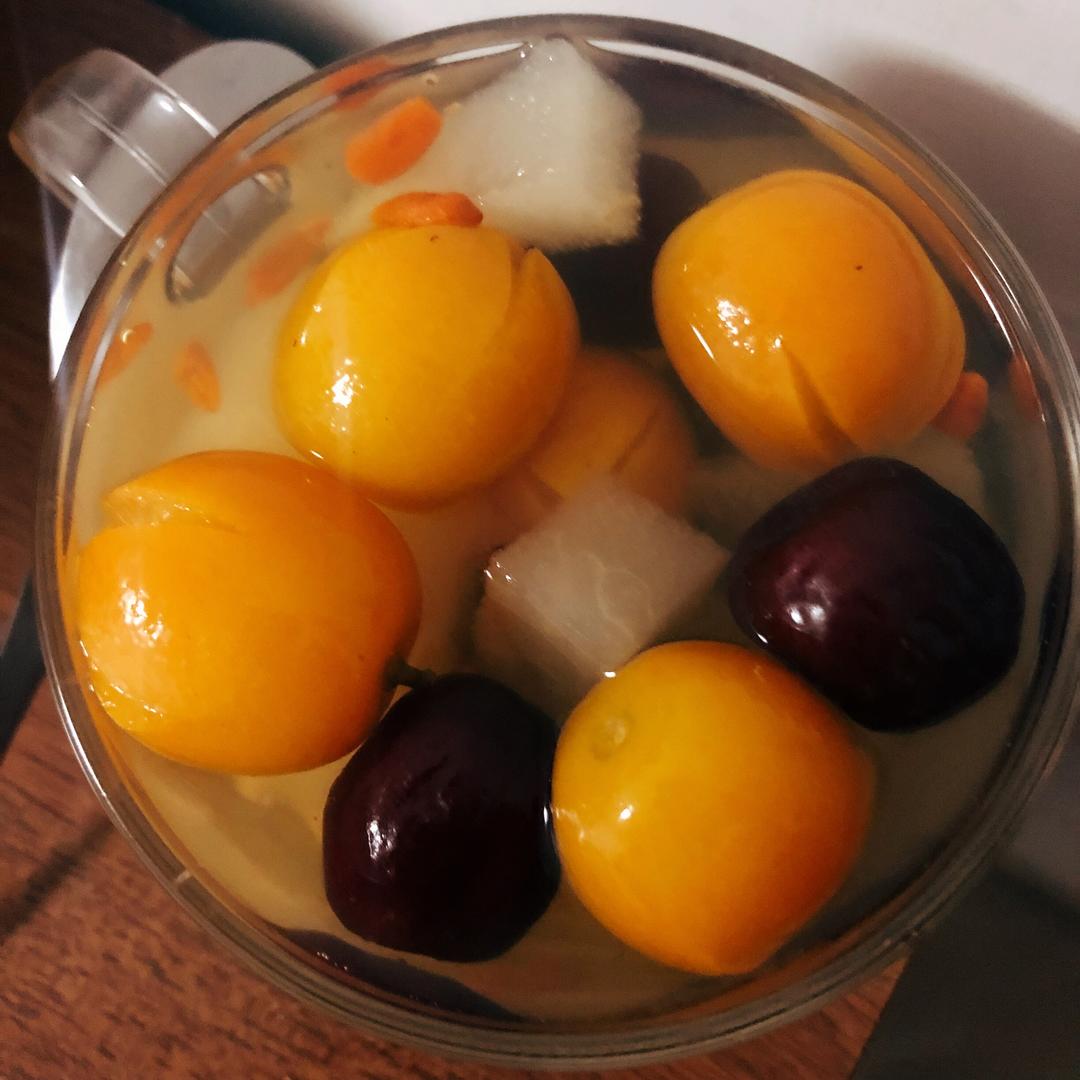 金桔清肺茶的做法
