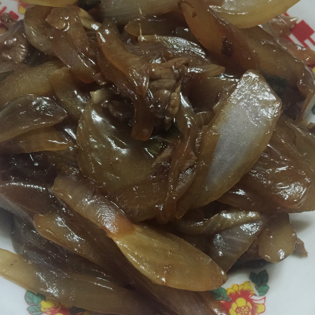 洋葱炒肉