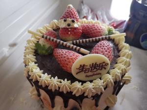 草莓生日蛋糕的做法 步骤1