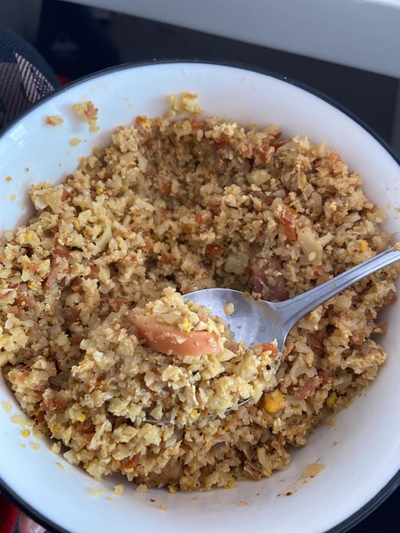 创意减脂餐：减脂花菜炒饭