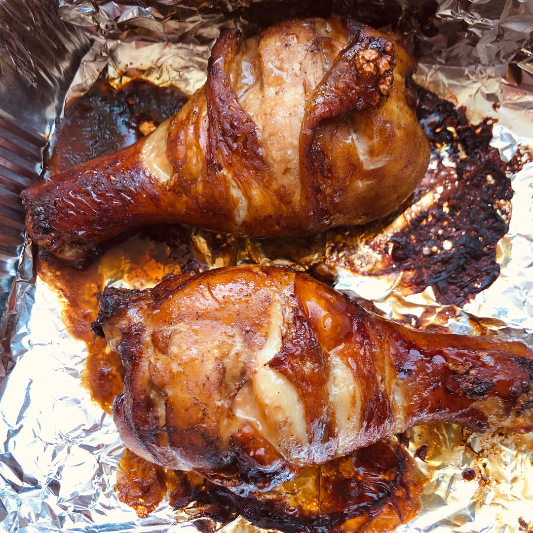 秘制烤鸡腿🍗空气炸锅版