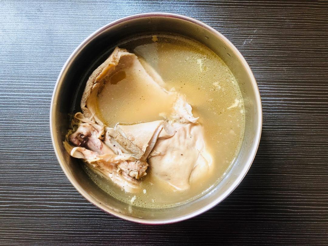 简易版猪肚鸡和海南鸡饭