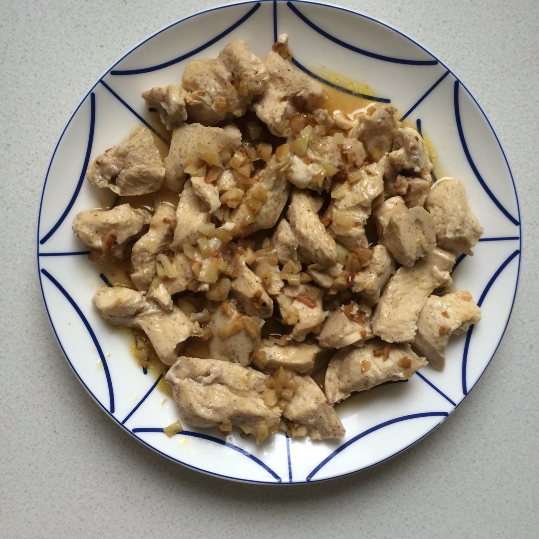 蒜蓉蒸鸡胸（鸡腿）