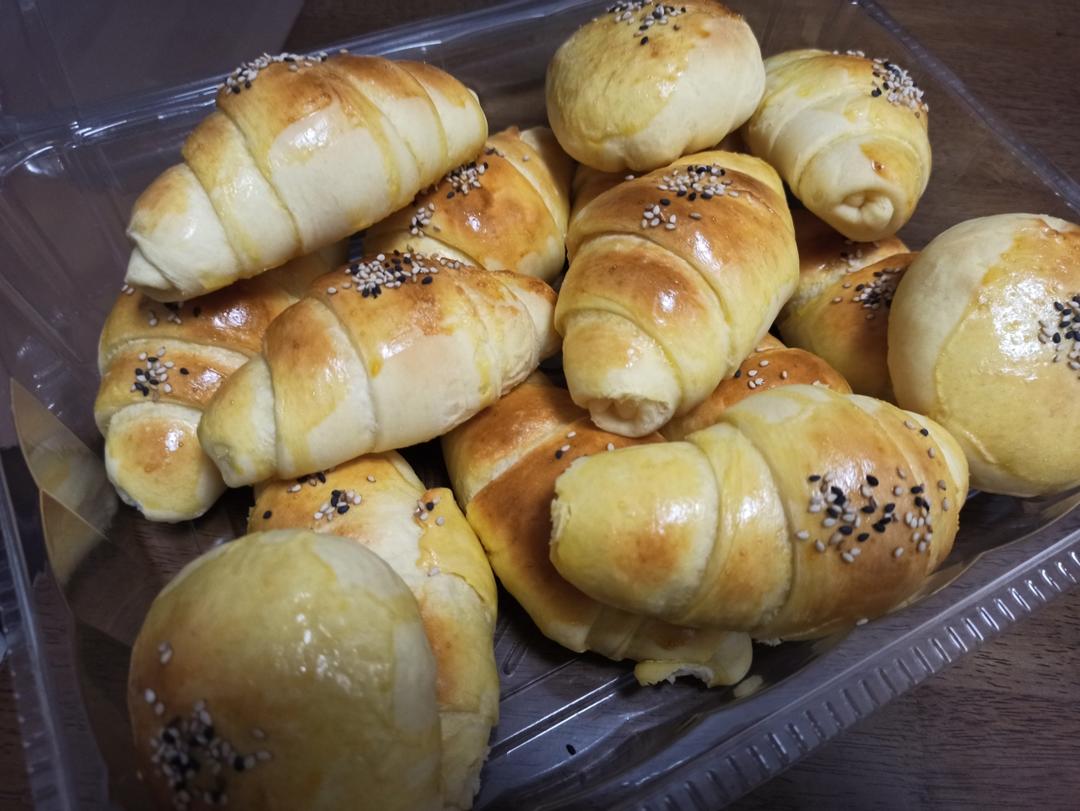 一次发酵‼️无需手套膜‼️低糖少油版日式海盐卷