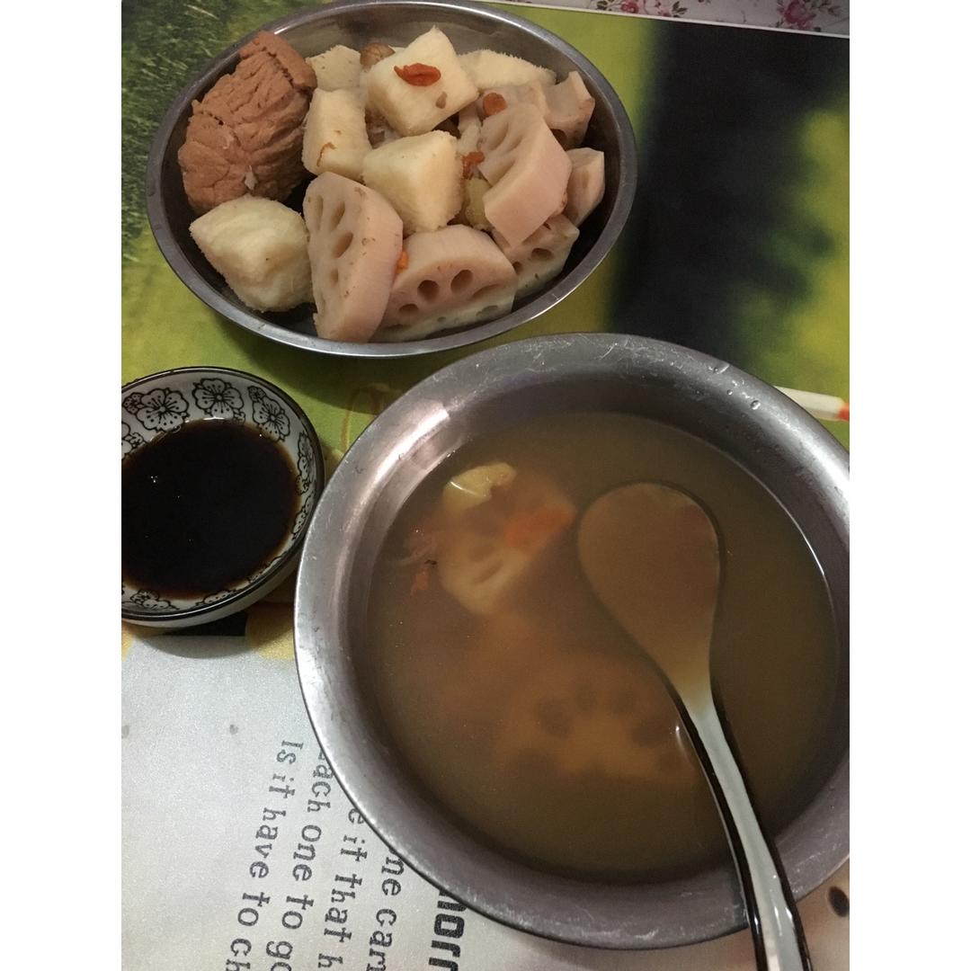 排骨莲藕汤