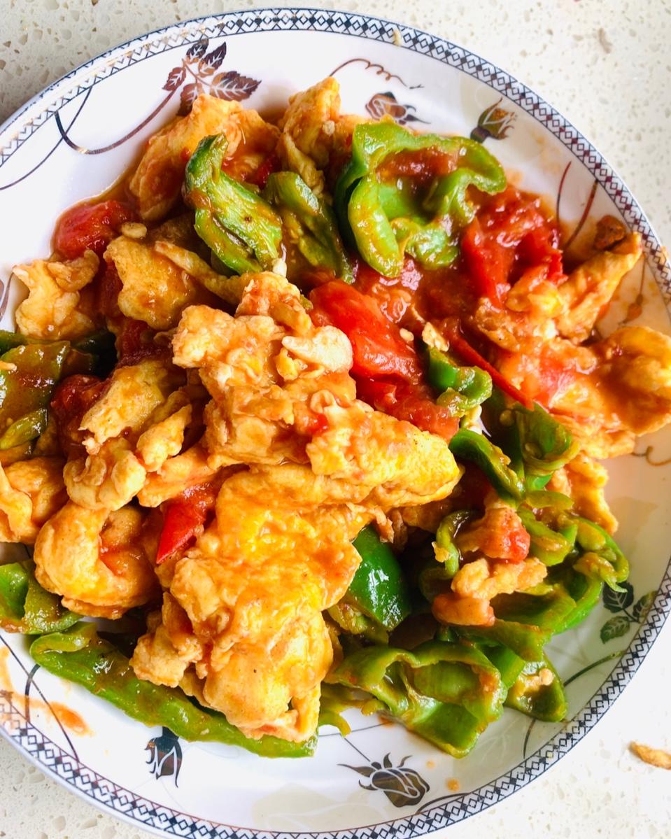 西辣蛋●西红柿辣子炒鸡蛋