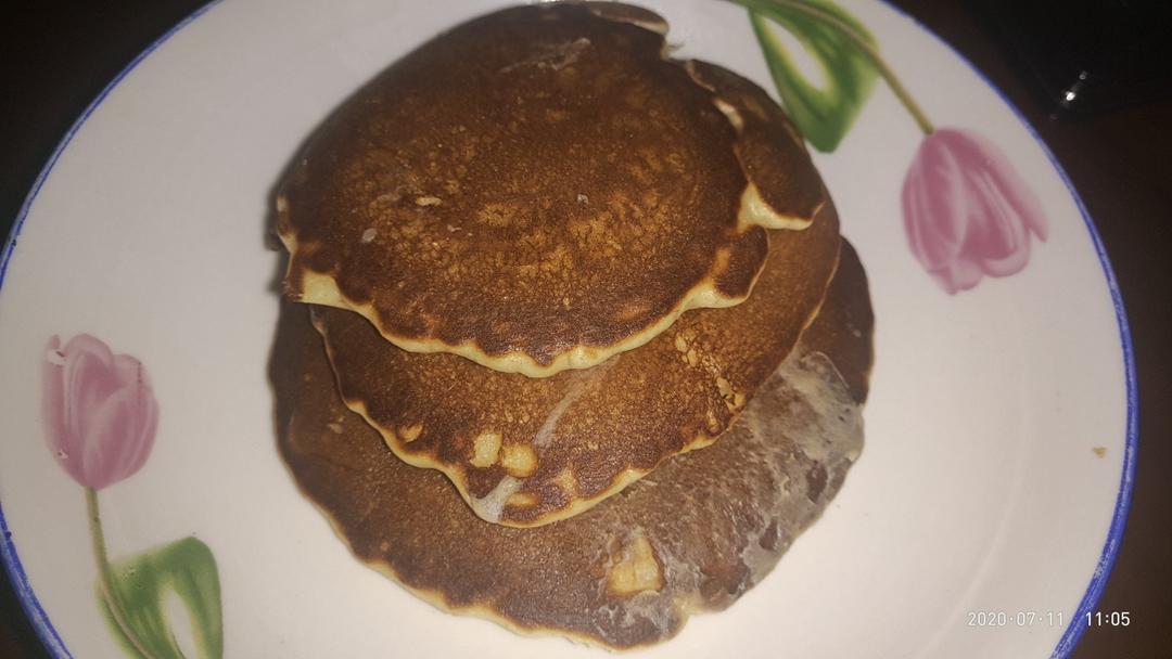 基础早餐热松饼（+全麦黑麦版）