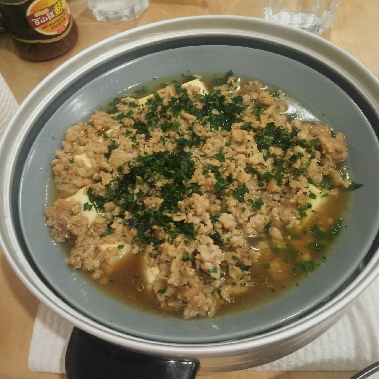 肉末蒸豆腐