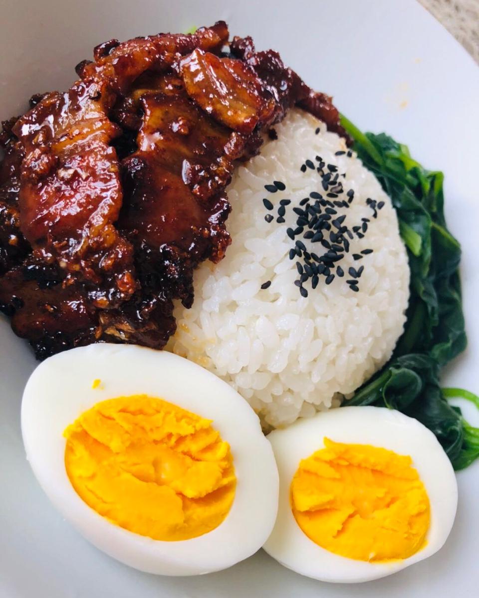 烤五花肉盖饭