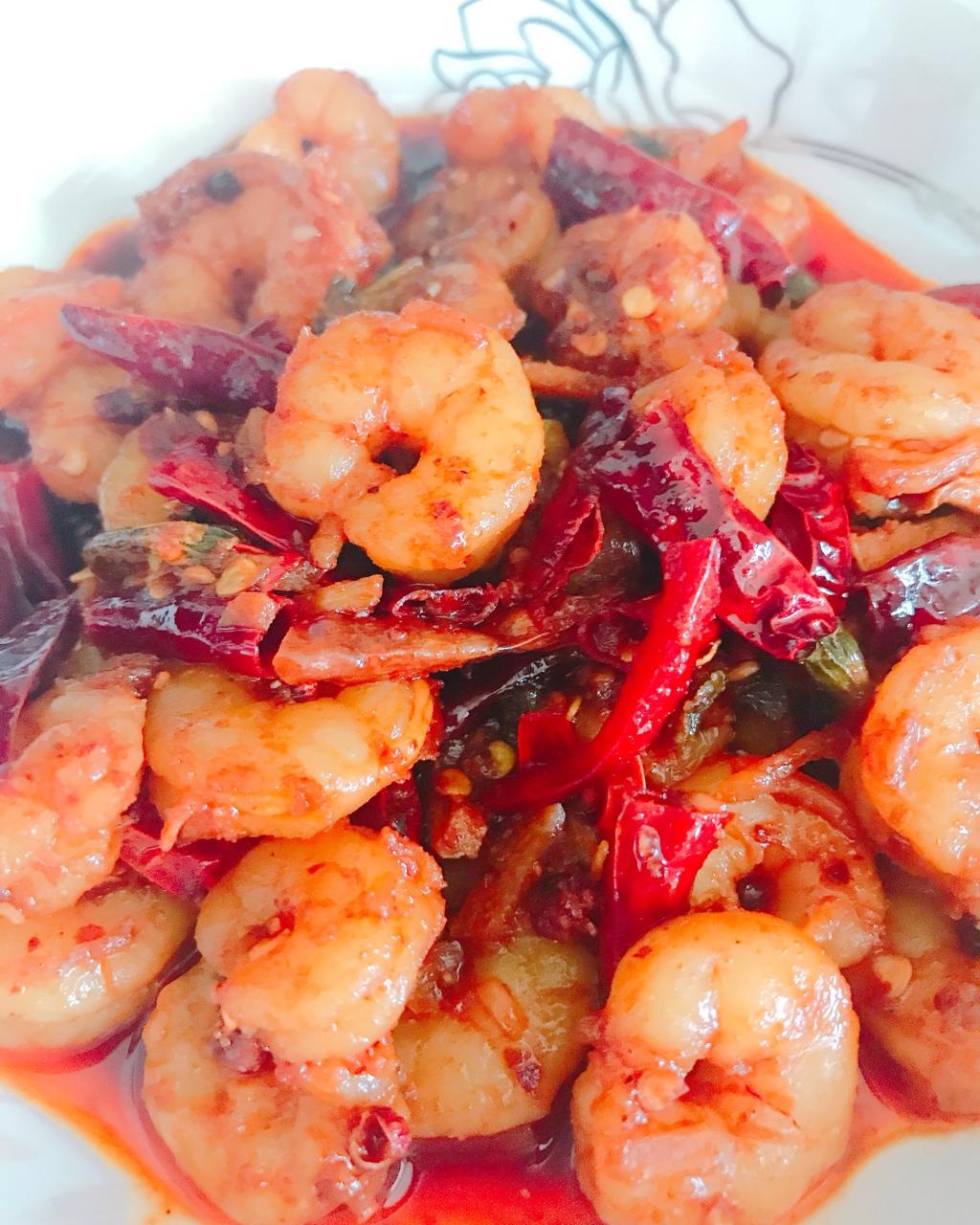 香辣虾仁