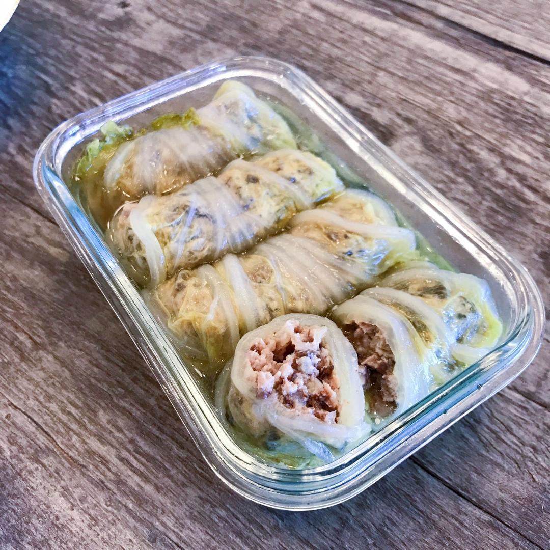 肉酿白菜卷