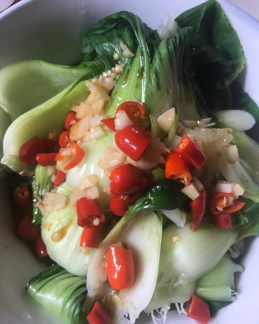 白灼上海青