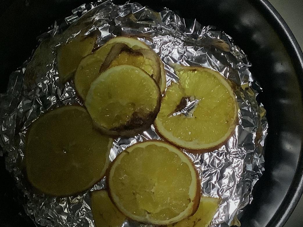 酸奶柑橘片原味版之失败篇（空气炸锅）
