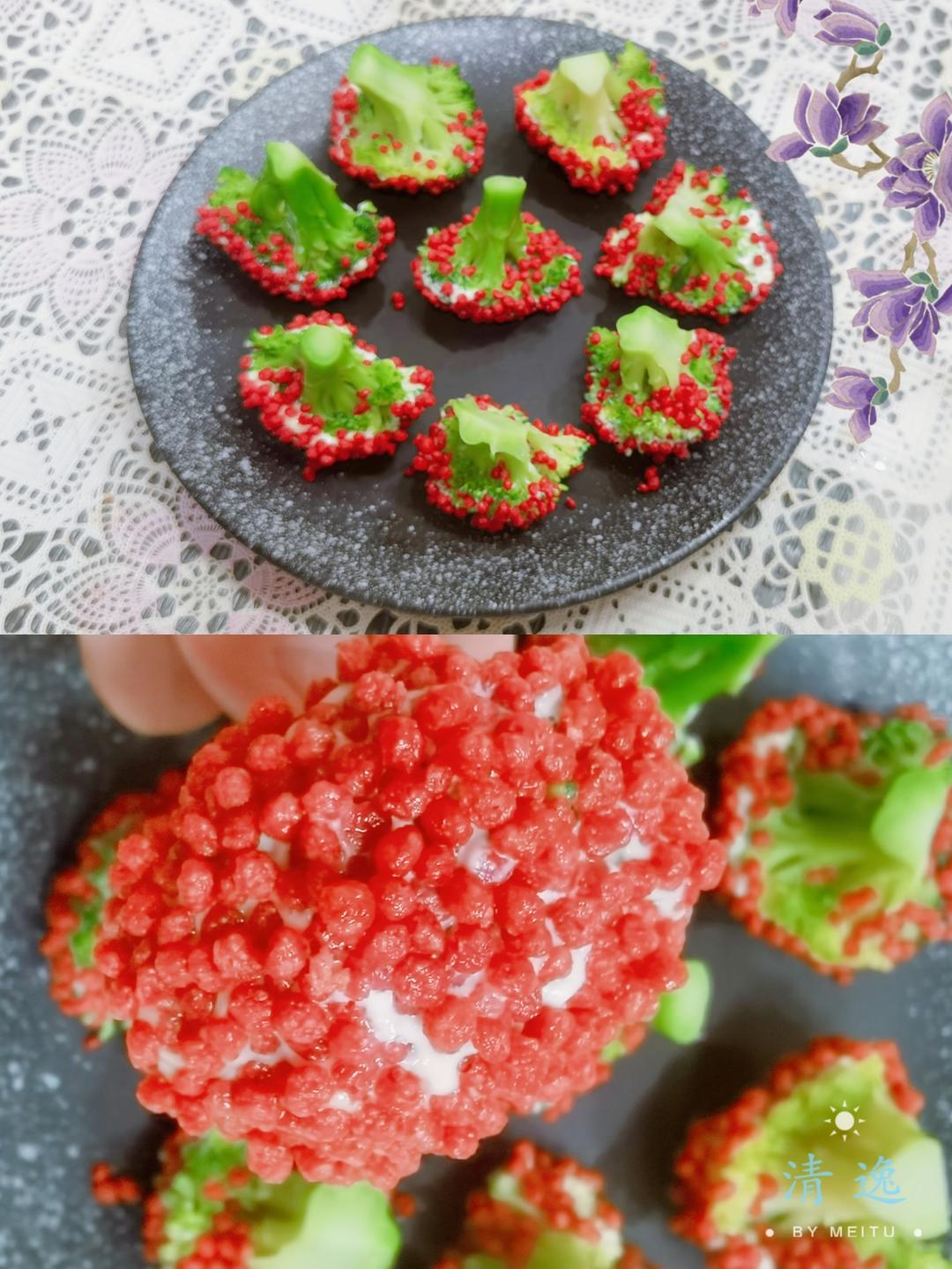 🥦脆花粒西蓝花🥦西蓝花届的天花板‼️的做法