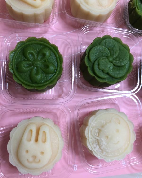 超越香港大班紫薯冰皮月饼