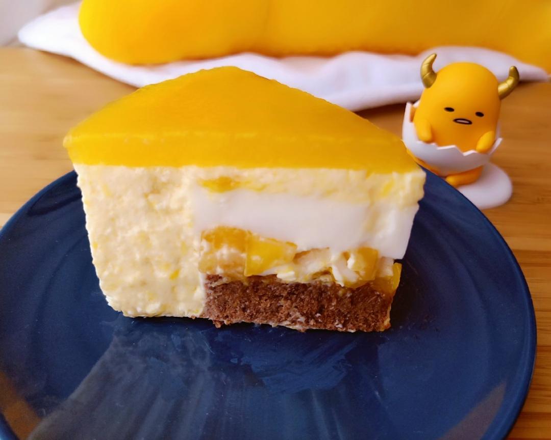 芒果酸奶慕斯(看似复杂的好操作系列)