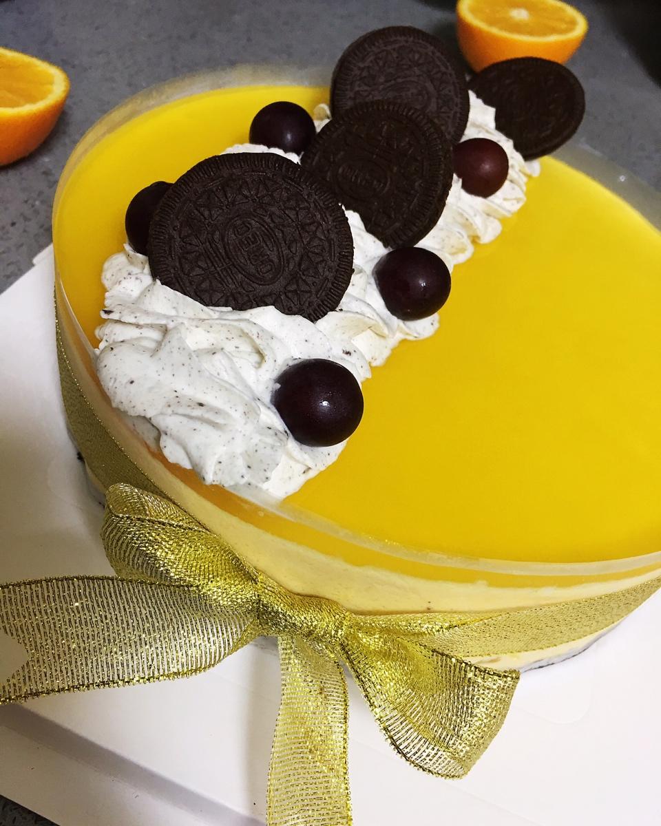 【视频】芒果慕斯（6寸） | 含镜面果胶配方