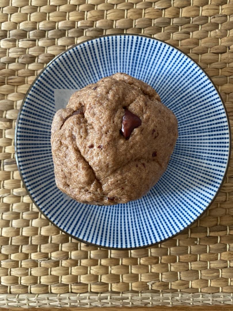 电饭煲版100%黑全麦红枣馒头