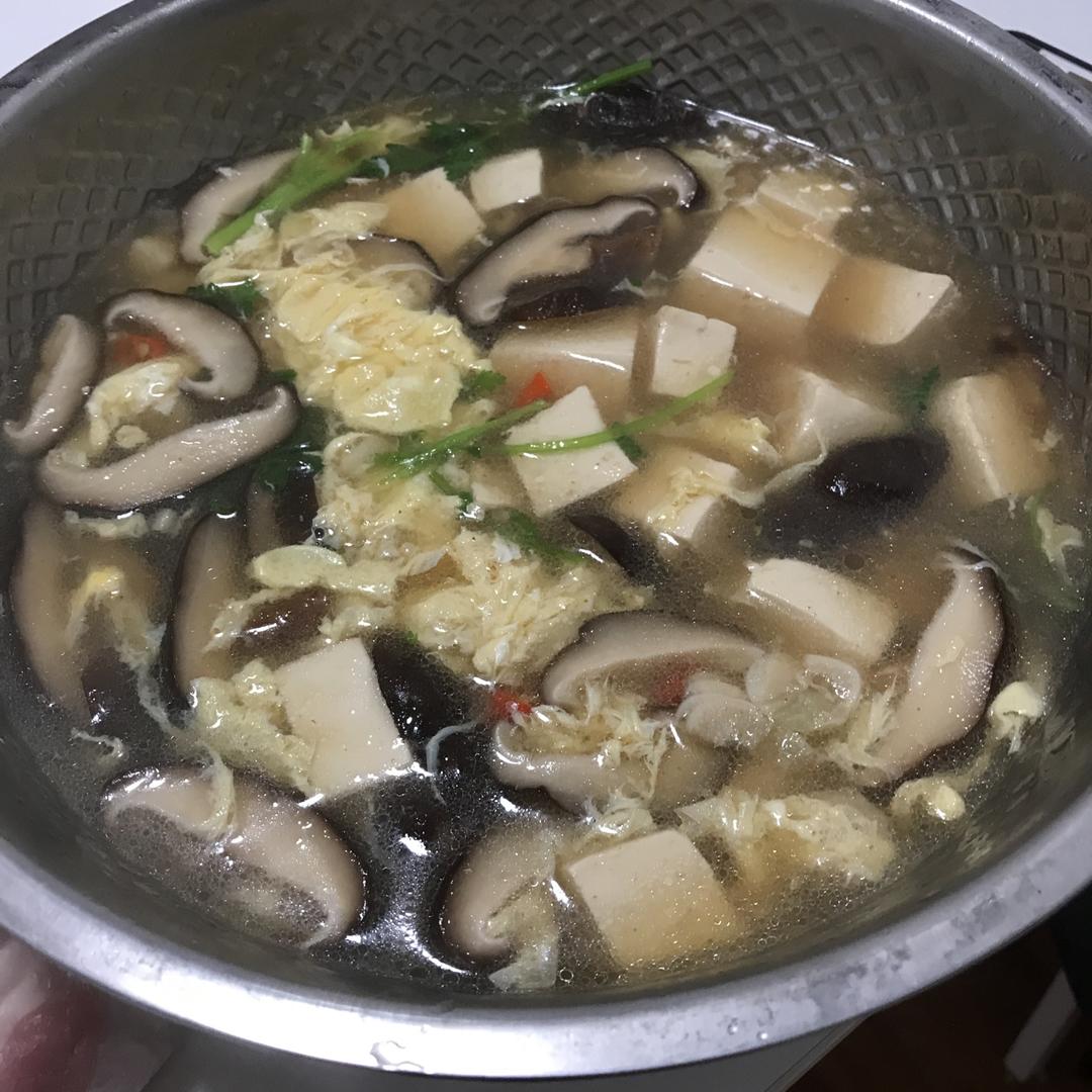 酸辣豆腐汤
