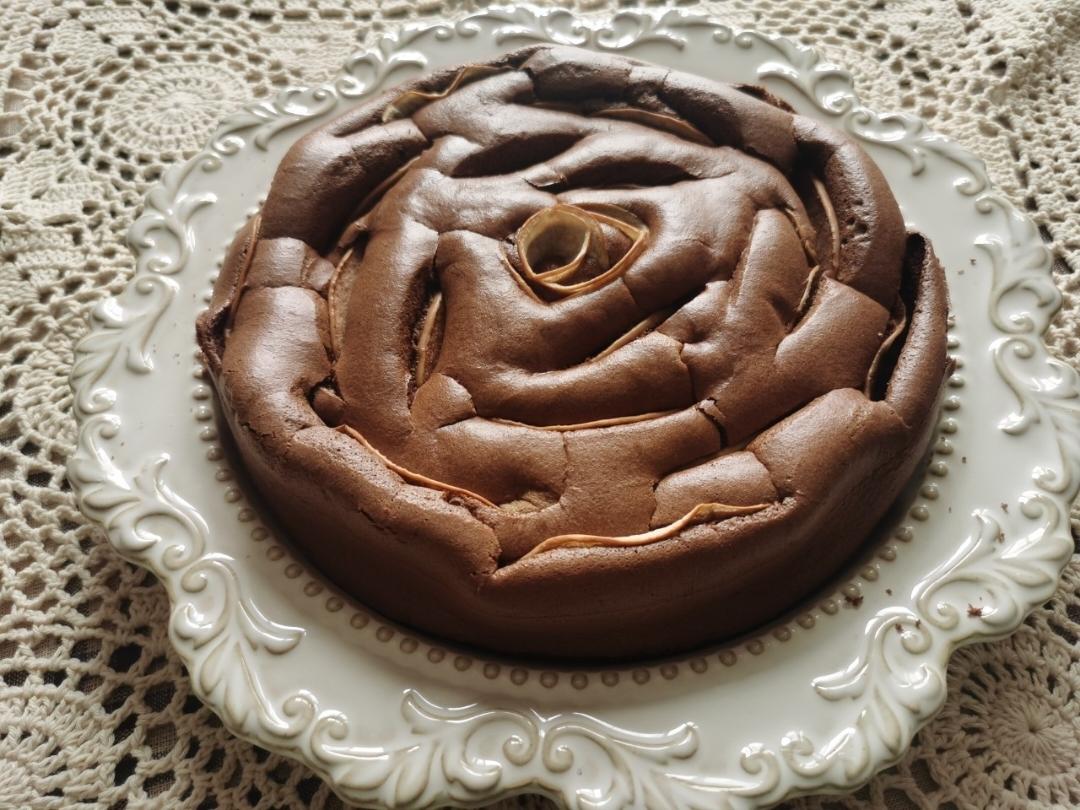 巧克力玫瑰蛋糕🉑️太好吃啦‼️