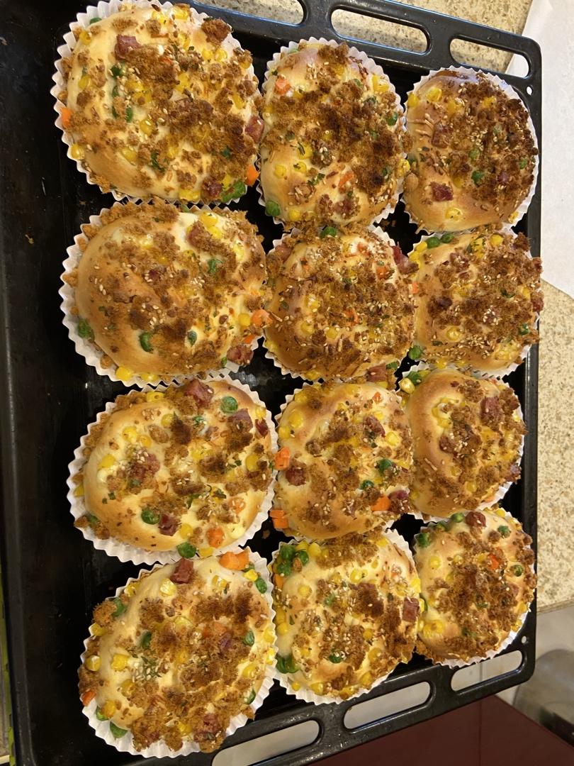 超软葱香芝士包（淡奶油面包体）