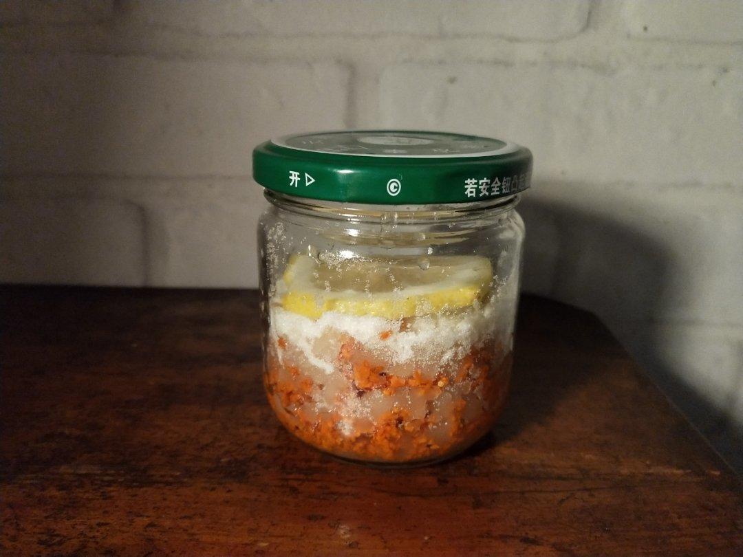 自制柠檬糖桂花