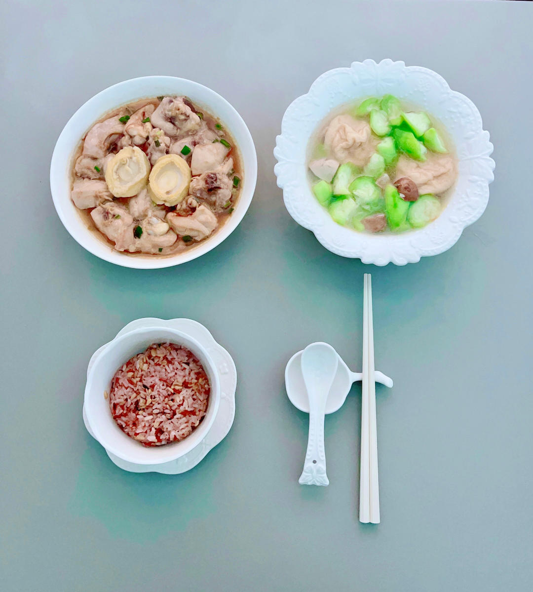 香菇蒸滑鸡