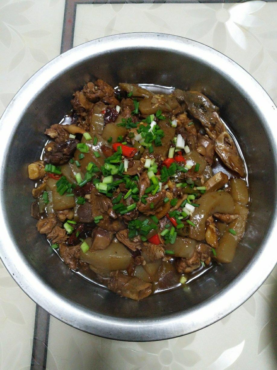 魔芋烧鸭子（川味）