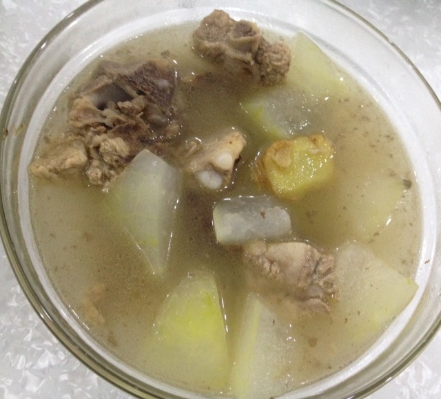 冬瓜排骨汤电饭煲版