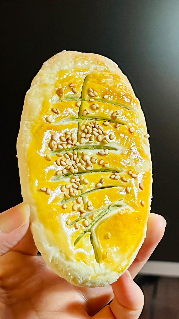 葱油鞋底酥（低油低糖）