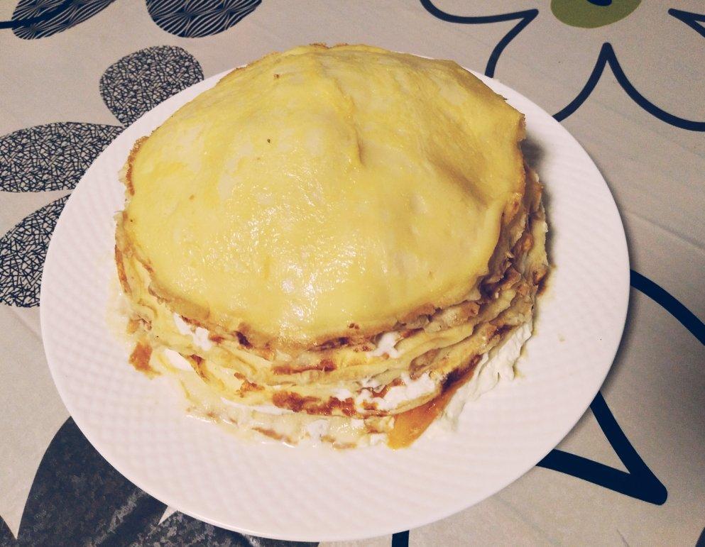 芒果千层蛋糕，100%成功告别煎皮无能